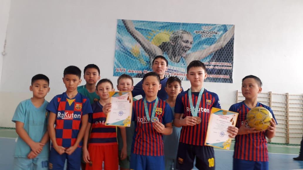 Аудандық деңгейде өткен футбол жарысынан ІІ ОРЫН