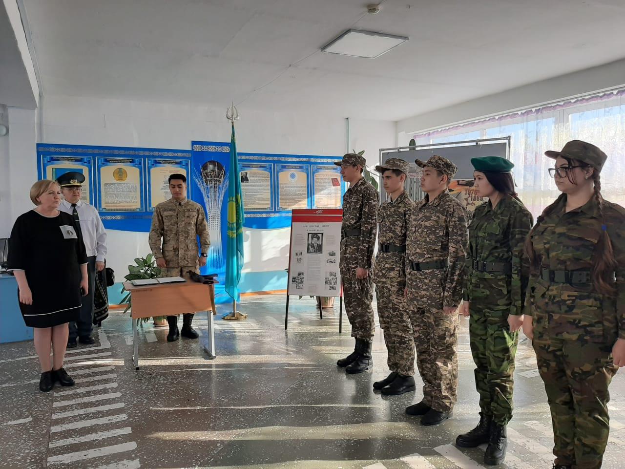 "Жас Сарбаз" әскери-патриоттық клубына оқушыларды қабылдау